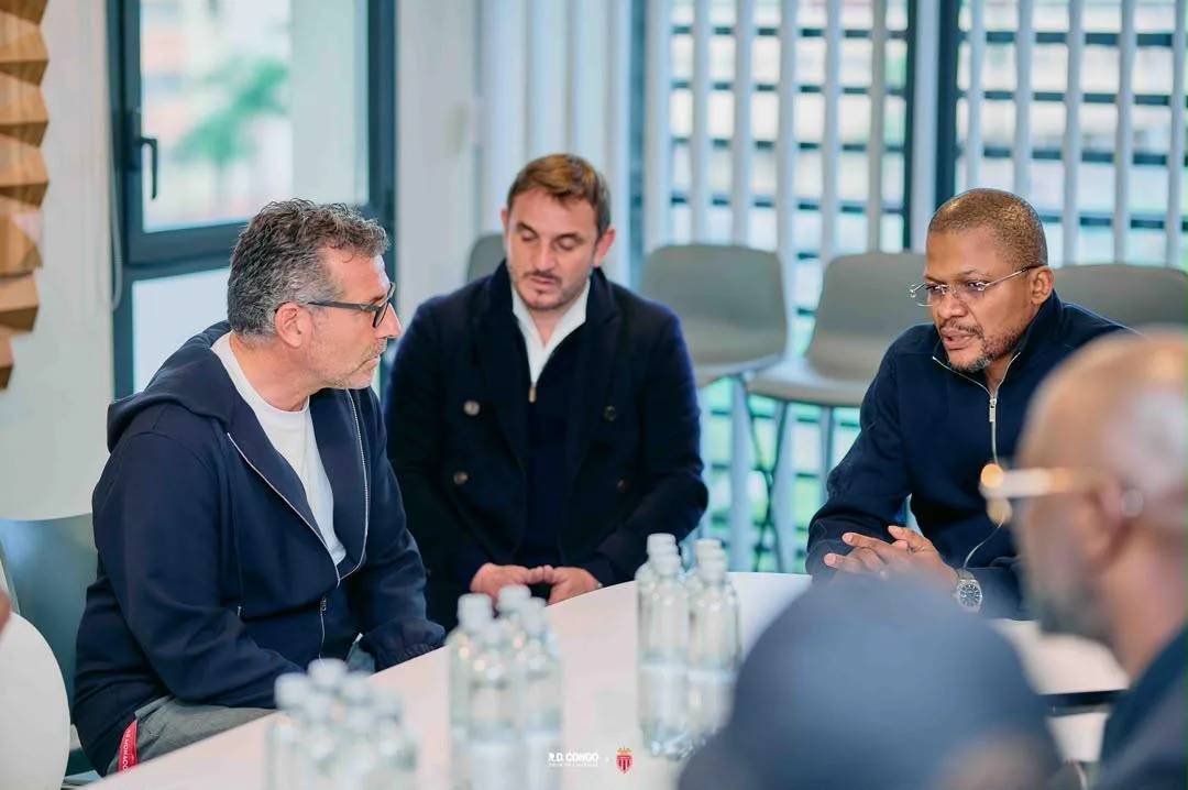 Working visit by the Congolese delegation to AS Monaco, photo 1